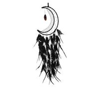 Cabilock decoración halloween decoración de halloween Decoración de interiores decoração casa decoración bohemia decoración hogar atrapasueños decorativo atrapasueños para niñas pluma Black