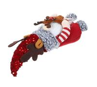 Cabilock Decoraciones Galaxia Animales Navidad Figurilla Miniatura muñecos navideños navideños decoración casa decoração de Natal decoración de muñeca paño Rojo