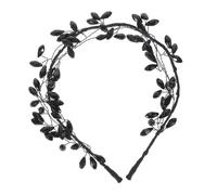 Cabilock Diadema de Cristal Negra para Mujer, Accesorio de Moda Brillante, Ligera y Elegante, Adecuado para Fiesta, Boda y Graduación, Diseño Artesanía Fina y Cómoda para Uso Prolongado