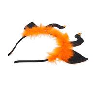 Cabilock Diadema de Cuerno Demoníaco para Halloween y Cosplay, Accesorio Versátil y Cómodo de Abs y Poliéster para Fiesta Temática y Festival