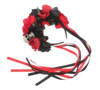 Cabilock Diadema de Rosas Floral para Mujer Accesorios Góticos Cabello Tocado de Fiesta para Halloween Día de Muertos y Fiestas de Temática Gótica