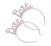 Cabilock Diadema para Novia 2 Piezas Diseño Bride, Accesorio para Boda en Color, Cómoda y Versátil para Peinados, Tocado de Flores Adecuado para Eventos y Celebraciones Obsequios
