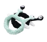 Cabilock Diademas De Spa Para Mujeres 2 Unidades Tamaño Estándar Diademas Elásticas Antideslizantes Maquillaje Facial Cuidado Piel Ducha y Limpieza Facial Textura Suave Negra y Verde