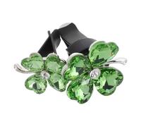 Cabilock Difusor Aromaterapia Decoración Coche Clip 4 Hojas Suerte Cristal Ventana Aire 2pcs