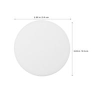 Cabilock Difusores de Luz Empotrada Antirreflejos para Focos de Techo 4 Pulgadas 99 MM 8 Piezas Cubiertas Redondas para Lámparas Accesorios para Iluminación Interior Salas y Oficinas