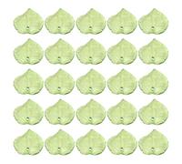 Cabilock Dijes de Hojas Acrílicas Transparentes Verdes 200 Piezas para Hacer Joyas Colgantes y Pulseras Suministros para Manualidades DIY Accesorios para Pendientes y Collares