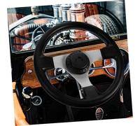 Cabilock Dirección Kart de PU Ergonómica Resistente para Atv y Go Kart Fácil Instalación Accesorio Duradero para Conducción
