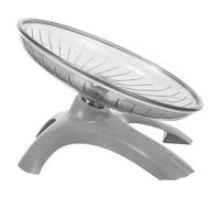 Cabilock Disco de Ejercicio para Mascotas Pequeño Eje de Acero y Rueda Silenciosa para Hámster, Base de Color Aleatorio, Juguete para Correr y Ejercitar Animales Pequeños