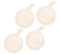 Cabilock Discos Desmaquillantes de Lufa Naturales Redondos 8Cm Pack 4 Unidades Esponjas Faciales Exfoliantes y Limpiadoras para Limpieza Profunda y Cuidado Diario Piel
