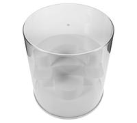 Cabilock Dustproof Acrylic Display Cabinet For Action Figures Transparent Showcase Organizer Box For Home Office Collectibles Storage