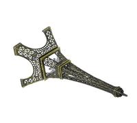 Cabilock Eiffel Tower Metal Model Figurine Architecture Souvenirs for Home Decoration and Travel Display