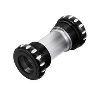 Cabilock Eje Inferior Integrado Bb30 Cojinete Sellado, Aluminio | Rosca Duradera, Junta Separada, Diseño Ligero en Negro para Ciclismo de Montaña