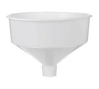 Cabilock Embudo de cocina grande de plástico de boca ancha para llenado de cerveza, aceite, bebidas, herramienta de vertido sin derrames, 10.41 pulgadas