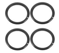 Cabilock Espaciadores de Base de Dirección para Horquilla Delantera Cónica de 15 Pulgadas Anillos de Aleación de Aluminio 4 Piezas Compatibles Bicicletas de Montaña y Carretera para