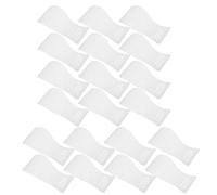 Cabilock Espátulas de Cera de Precisión para Depilación Facial y Cejas, Aplicadores de Crema Depilatoria de Plástico Transparentes, 20 Piezas, para Piel Sensible y Uso Profesional