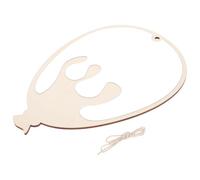 Cabilock Espejo Acrílico Bonito Espejo de Guardería Forma de Globo Beige Estilo Nórdico, Seguro, Decoración de Pared para Habitación Infantil y Recibidor