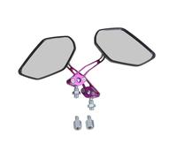 Cabilock Espejos Retrovisores para Motocicleta con Montaje Ajustable Manillar de Aleación de Aluminio Diseño de para Scooters y Motos Eléctricas