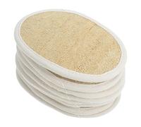 Cabilock Esponjas de Lufa Natural 8 Piezas para Limpieza Multiusos Paños Absorbentes para Cocina y Baño Estropajos Biodegradables Suaves Olor Ideales para Lavar Platos y Cuidado