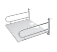 Cabilock Estante de Pared de Aluminio para Almacenamiento Soporte para Monitor Caja Decodificadora y Enrutador Diseño Simple y Práctico para Organizar Juguetes y Objetos Pequeños Cocina o