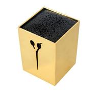 Cabilock Estuche Dorado para Tijeras De Peluquería y Almacenamiento De Herramientas, 1 Unidad, Tamaño Compacto, Organizador Práctico para Barbería y Uso Profesional En Salón De Belleza