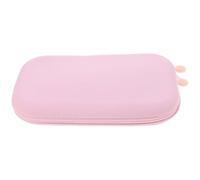 Cabilock Estuche Grande y Multiuso Rosa, para Lápices de Silicona Portátil | Organizador de Papelería, Gran Capacidad, Uso Escolar y Maquillaje, Cierre Seguro, Formato Compacto