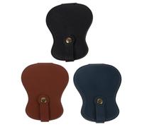 Cabilock Estuche Organizador de púas de Guitarra de 3 Piezas: Soporte de Almacenamiento de púas de Guitarra de Gran Capacidad - Bolsa con Compartimentos para púas para entusiastas del bajo