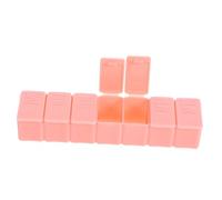 Cabilock Estuche para de 7 Compartimentos Organizador Compacto para Pastillero Portátil Tapas Individuales Accesorio de Uso Diario Color Moderno