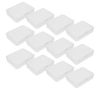 Cabilock Estuche Transparente Apilable para Crayones con Tapa Caja Organizadora de Plástico Duradero de 114 X 84 CM 24 Unidades Adecuado para Útiles Escolares y Manualidades en Aula