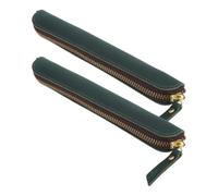 Cabilock Estuche Vintage Pequeño Estuche para Bolígrafos Cierre Seguro de PU y Diseño Portátil para Lápices Adecuado para Profesionales y Estudiantes en Movimiento en Movimiento