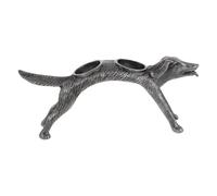 Cabilock Expositor de Corchos de Vino Tinto Forma de Perro Soporte para Vertedor de Vino de Aleación de Zinc Organizador para Encimera de Cocina para Decoración de Hogar y Uso de Bar