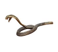 Cabilock Figurita de Serpiente de Latón Sólido Escultura Vintage del Chino para Decoración de Escritorio y Oficina Adorno Retro con Diseño Simbólico y Artesanía Precisa