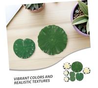 Cabilock Flores de Artificiales con Flotantes Realistas Decoración sin para Estanques Acuarios Patios y Escénicas