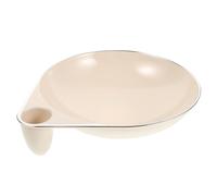 Cabilock Frutero Blanco de Gran Capacidad con Diseño Multifuncional y Forma Creativa Adecuado para Reuniones Familiares Decorar la Cocina Comedor