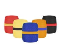 Cabilock Funda Protectora para Micrófono Paquete de 5 Unidades de Esponja Fácil de Colocar y Quitar a Prueba de Viento, Bloquea Saliva Color Aleatorio para Uso en Entrevistas y Reuniones