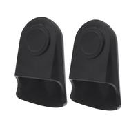 Cabilock Funda Protectora para Saxofón de Goma Tamaño Medio M Color Negro Pack de 2 Unidades Accesorio Resistente para Protección del Cañón Uso Diario