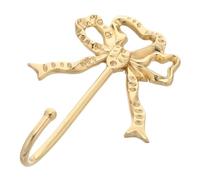 Cabilock Gancho Ganchos Para Cortinas De De Metal Colgador De Pared Del Bolso Percha Latón Dorado