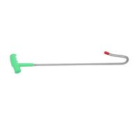 Cabilock Gancho para Atrapar Ovejas y Cabras de Metal con Mango Ergonómico y Cubierta Protectora para Manejo en Granjas y Manejo de Ganado