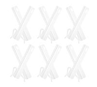 Cabilock Ganchos para Cortinas Ajustables Clips de Cortina de Pinza 9,5 Cm Plástico Resistente Organizador de Pliegues Ventana Juego de 35 Piezas