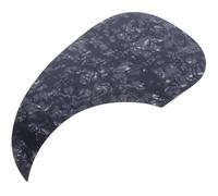 Cabilock Golpeador para Guitarra Acústica 40/41 Pulgadas Protector Antirayaduras Autoadhesivo Plástico Negro para Accesorios de Guitarra Acústica y Protección de Rasguños