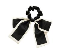 Cabilock Gomas Pelo Lazo Negro 3 Unidades Elásticos para Cabello Grueso Mujeres y Niñas Accesorios para Peinados Diarios y Fiestas