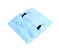 Cabilock Hamaca para Loro de Felpa Cálida Diseño de Fondo Plano y Forma de Caseta, Portátil para Pájaros en Casa o Escritorio, Cama Cómoda y Acogedora