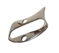 Cabilock Herramienta de Masaje Guasha de Acero Inoxidable Plateado para Liberación Placa de Masaje Corporal para Cuello Espalda y Músculos Terapéutico y Recuperación Muscular