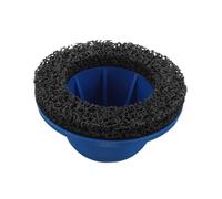 Cabilock Herramientas De Molienda De Pastillas De Freno Rueda De Cepillo De Perforación De Limpieza Rueda De Alambre para Amoladora para Taladro Azul El Plastico