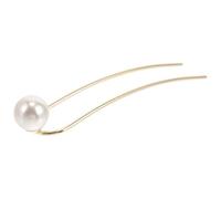 Cabilock Horquilla Cabello de Perlas, U en Forma de 12.5 Cm, Accesorio Chino para Moños, Palitos Decorativos para Pelo Largo, Adecuado para Peinados Recogidos y Eventos Formales