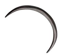 Cabilock Horquilla Curva Cabello y Palito De Pelo De Madera Forma De Luna Diseño Retro Ligero y Resistente Para Moños Elegantes Accesorios Para Pelo Mujer Fiestas y Uso Diario