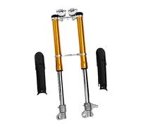 Cabilock Horquilla Delantera De Suspensión Amortiguador De Doble Resorte Para Motocicleta Todoterreno 49cc Mini Moto Repuesto Uso Pista y Off-road Para Pilotos Jóvenes