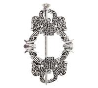Cabilock Horquilla Vintage para Mujer Estilo Vikingo Pinza para Moño Ligera y Elegante Tocado Metálico Decorativo para Peinados Accesorio Unisex para Cabello