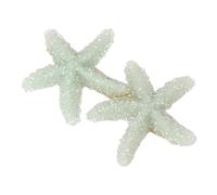 Cabilock Horquillas Cabello Forma de Estrella de Mar Pinzas Decorativas para Mujer Aleación Purpurina Color Verde Claro Accesorios para Peinados y Viajes Pasadores Brillantes