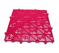Cabilock Interlocking Garage Floor Tiles Durable Plastic Non Slip Drainage Mat Quick Installation Car Wash Flooring Panel For Heavy Duty Use