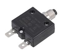 Cabilock Interruptor Automático de Botón AC DC Protector Térmico Manual para Circuitos Automotrices y